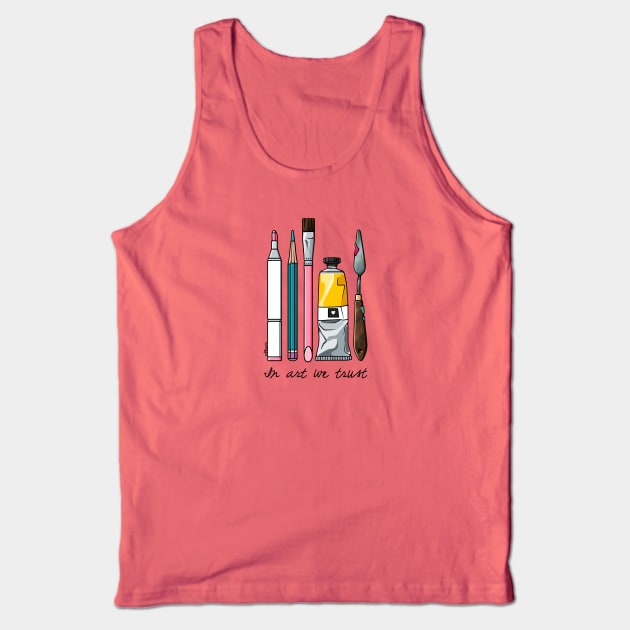 ART Tank Top by dinainbloom